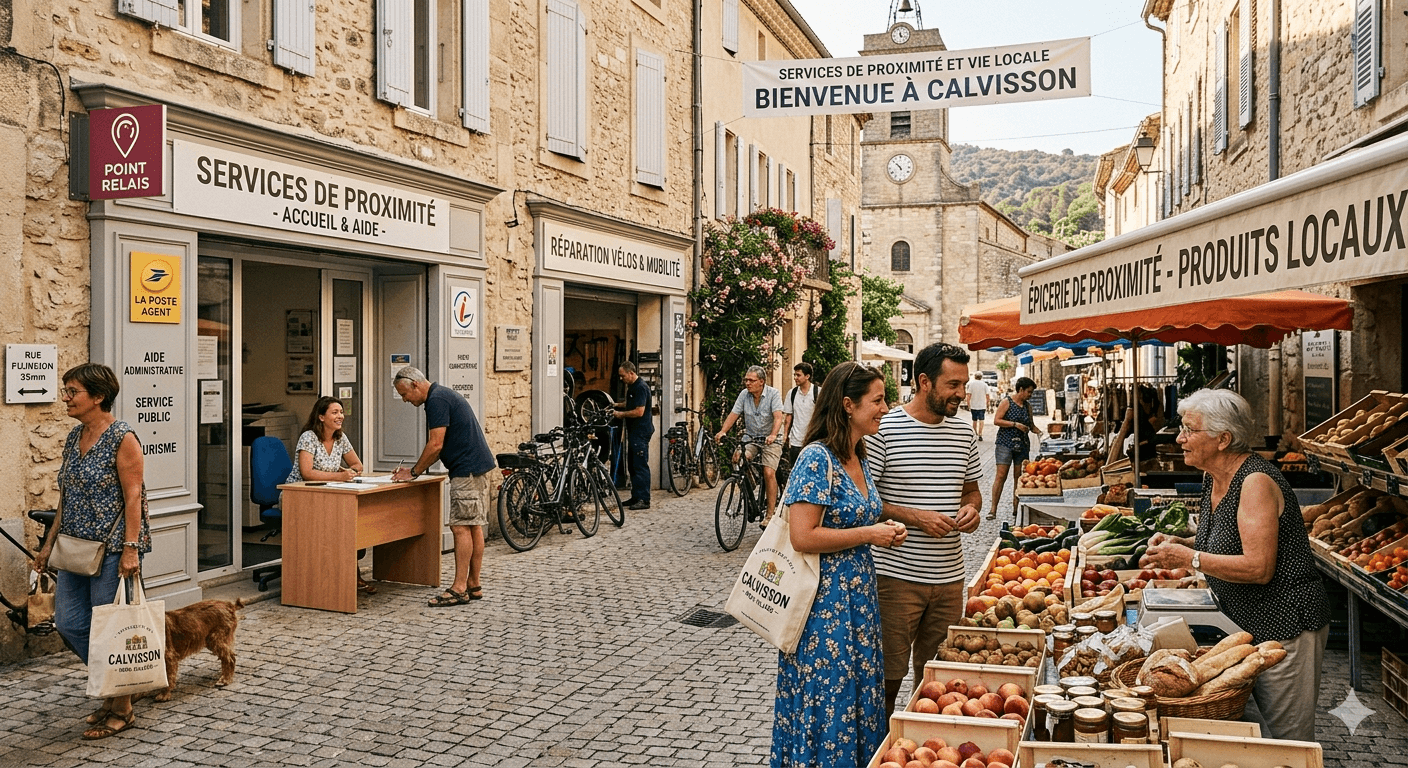 Services de proximité et vie locale — stratégie de visibilité pour commerces de village Gard